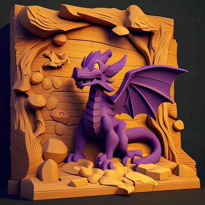 3D модель Гра Spyro Reignited Trilogy (STL)